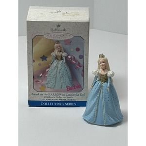 Barbie as Cinderella‎ Doll, Hallmark Ornaments, Children's Collector Series